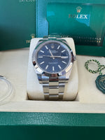 Load image into Gallery viewer, Rolex Datejust 41mm 126300 2025 Blue Oyster
