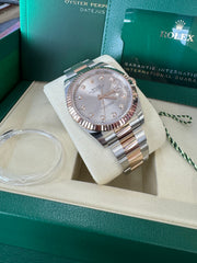 Rolex Datejust 41 Sundust Diamond Dial 126331 2025 Oyster