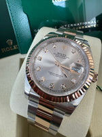 Load image into Gallery viewer, Rolex Datejust 41 Sundust Diamond Dial 126331 2025 Oyster
