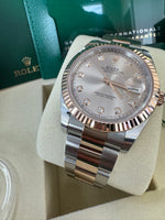 Load image into Gallery viewer, Rolex Datejust 41 Sundust Diamond Dial 126331 2025 Oyster
