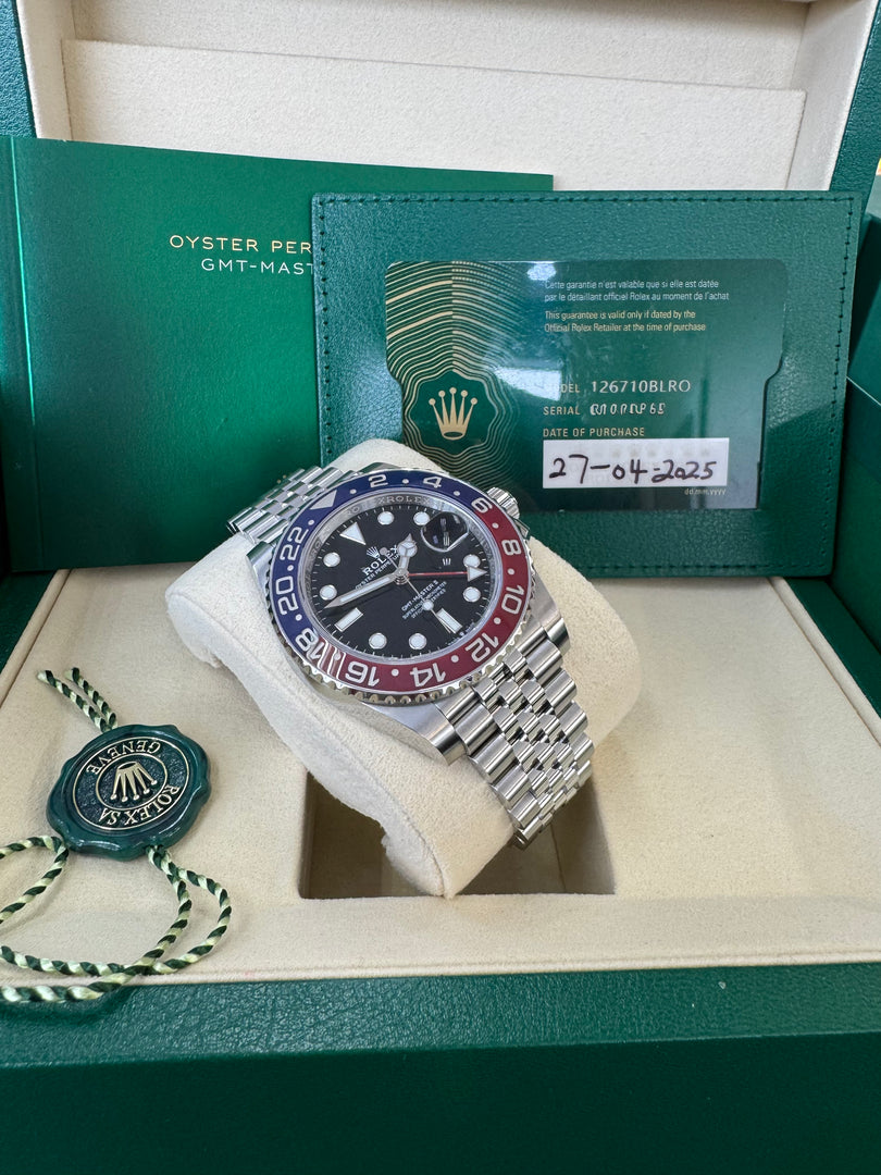 Rolex GMT-Master II "Pepsi" 2025 126710BLRO Jubilee