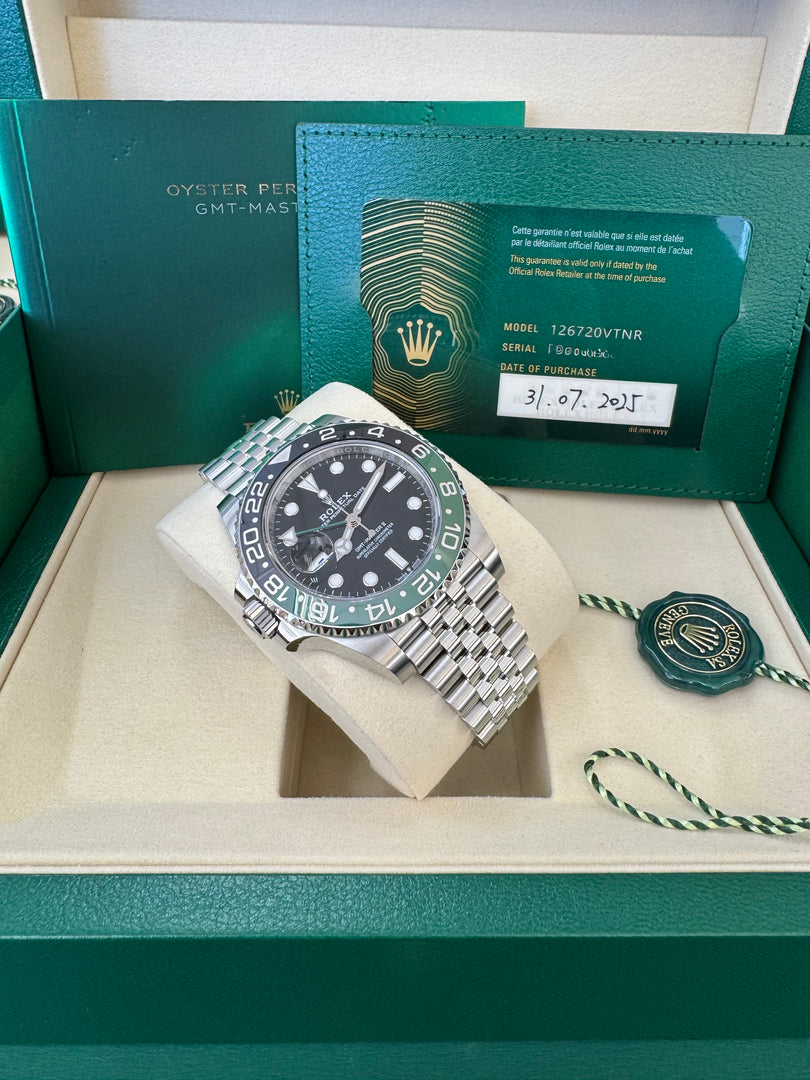 Rolex GMT-Master II "Sprite" 2025 126720VTNR Jubilee