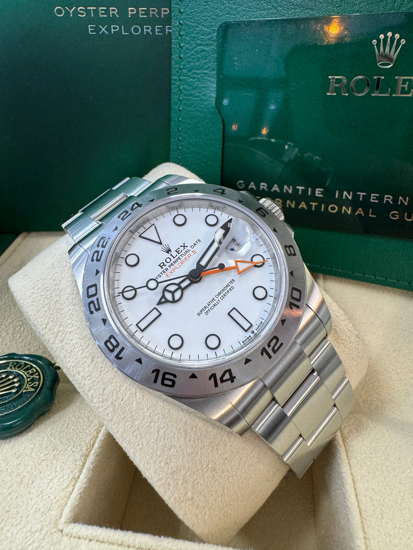 Rolex Explorer II 226570 2023 White Dial