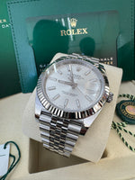Load image into Gallery viewer, Rolex Datejust 41mm 126334 2025 Silver Index Dial Jubilee
