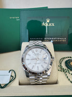 Load image into Gallery viewer, Rolex Datejust 41mm 126334 2025 Silver Index Dial Jubilee
