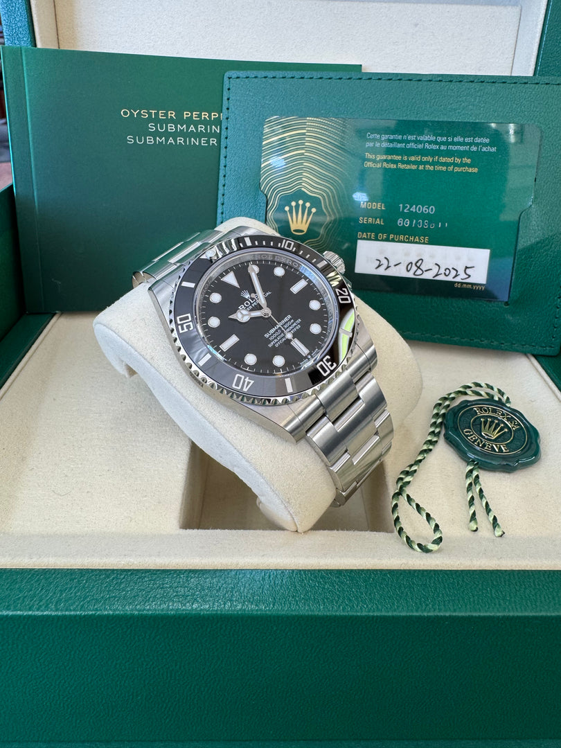 Rolex Submariner (No Date) 124060 2025 Full Stickers