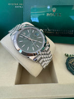Load image into Gallery viewer, Rolex Datejust 41mm 126300 2025 Mint Green Jubilee
