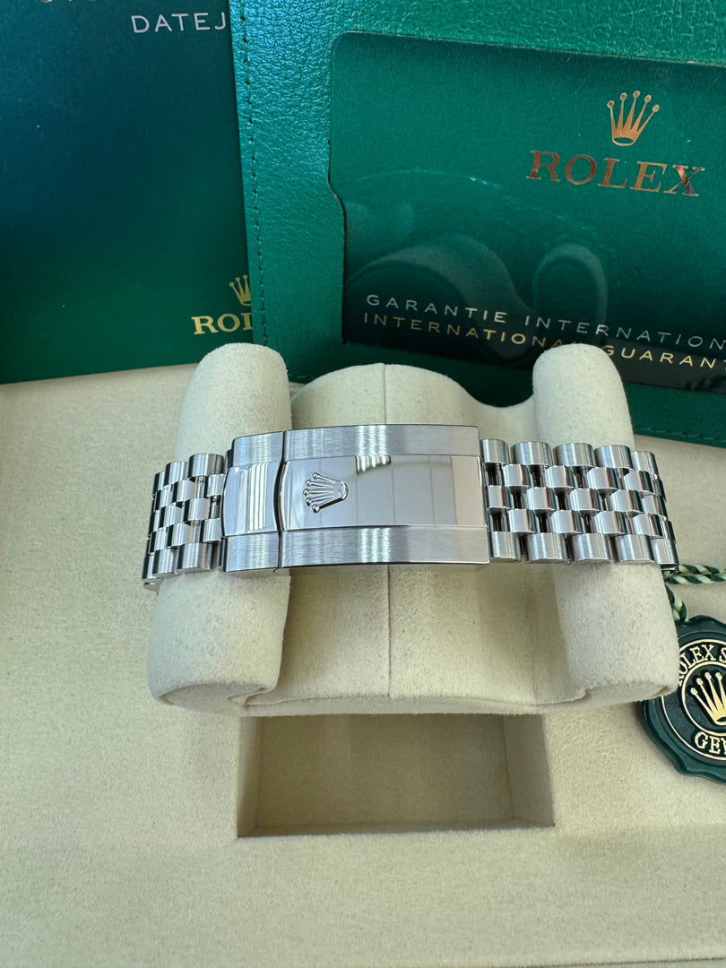 Rolex Datejust 41mm 126300 2025 Mint Green Jubilee