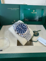 Load image into Gallery viewer, Rolex Datejust 41mm 126334 2025 Blue Index Dial Jubilee
