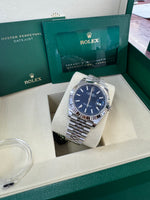 Load image into Gallery viewer, Rolex Datejust 41mm 126334 2025 Blue Index Dial Jubilee
