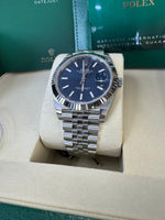 Load image into Gallery viewer, Rolex Datejust 41mm 126334 2025 Blue Index Dial Jubilee
