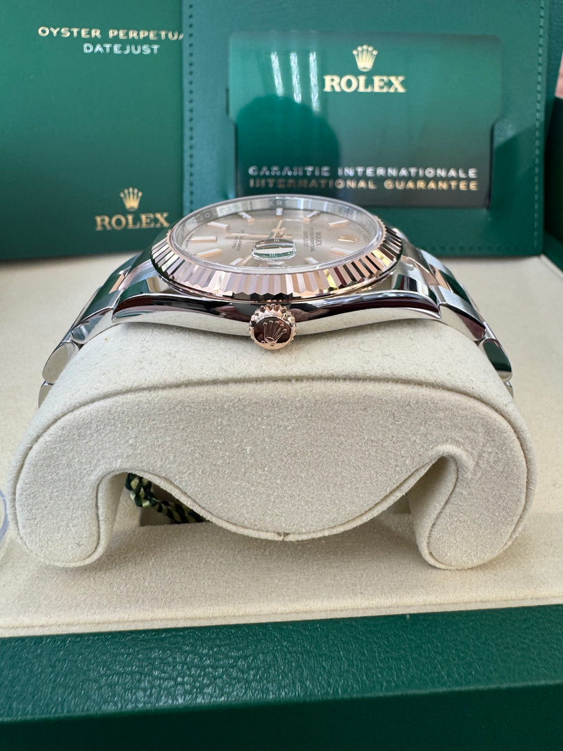 Rolex Datejust 41 Sundust Index Dial 126331 2025 Oyster