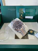 Load image into Gallery viewer, Rolex Datejust 41 Chocolate Diamond Dial 126331 2025 Jubilee
