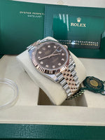 Load image into Gallery viewer, Rolex Datejust 41 Chocolate Diamond Dial 126331 2025 Jubilee
