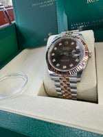 Load image into Gallery viewer, Rolex Datejust 41 Chocolate Diamond Dial 126331 2025 Jubilee

