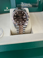 Load image into Gallery viewer, Rolex Datejust 41 Chocolate Diamond Dial 126331 2025 Jubilee
