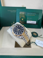 Load image into Gallery viewer, Rolex Datejust 41 Black Index Dial 126333 2025 Jubilee
