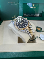 Load image into Gallery viewer, Rolex Datejust 41 Black Index Dial 126333 2025 Jubilee
