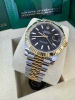 Load image into Gallery viewer, Rolex Datejust 41 Black Index Dial 126333 2025 Jubilee
