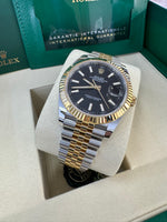 Load image into Gallery viewer, Rolex Datejust 41 Black Index Dial 126333 2025 Jubilee

