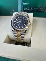 Load image into Gallery viewer, Rolex Datejust 41 Black Index Dial 126333 2025 Jubilee
