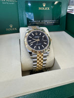 Load image into Gallery viewer, Rolex Datejust 41 Black Index Dial 126333 2025 Jubilee
