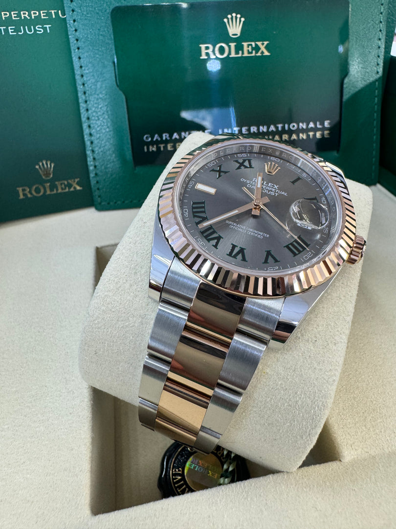 Rolex Datejust 41 Wimbeldon Dial 126331 2025 Oyster