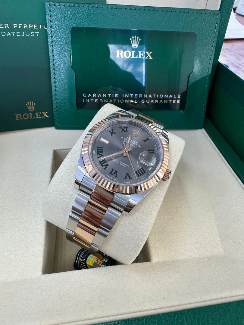 Rolex Datejust 41 Wimbeldon Dial 126331 2025 Oyster