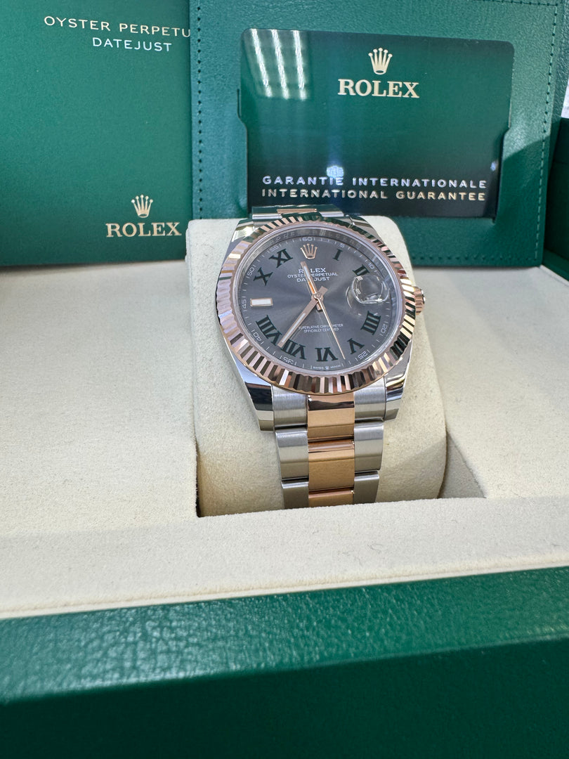 Rolex Datejust 41 Wimbeldon Dial 126331 2025 Oyster