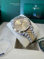 Load image into Gallery viewer, Rolex Datejust 41 Champagne Index Dial 126333 2025 Jubilee
